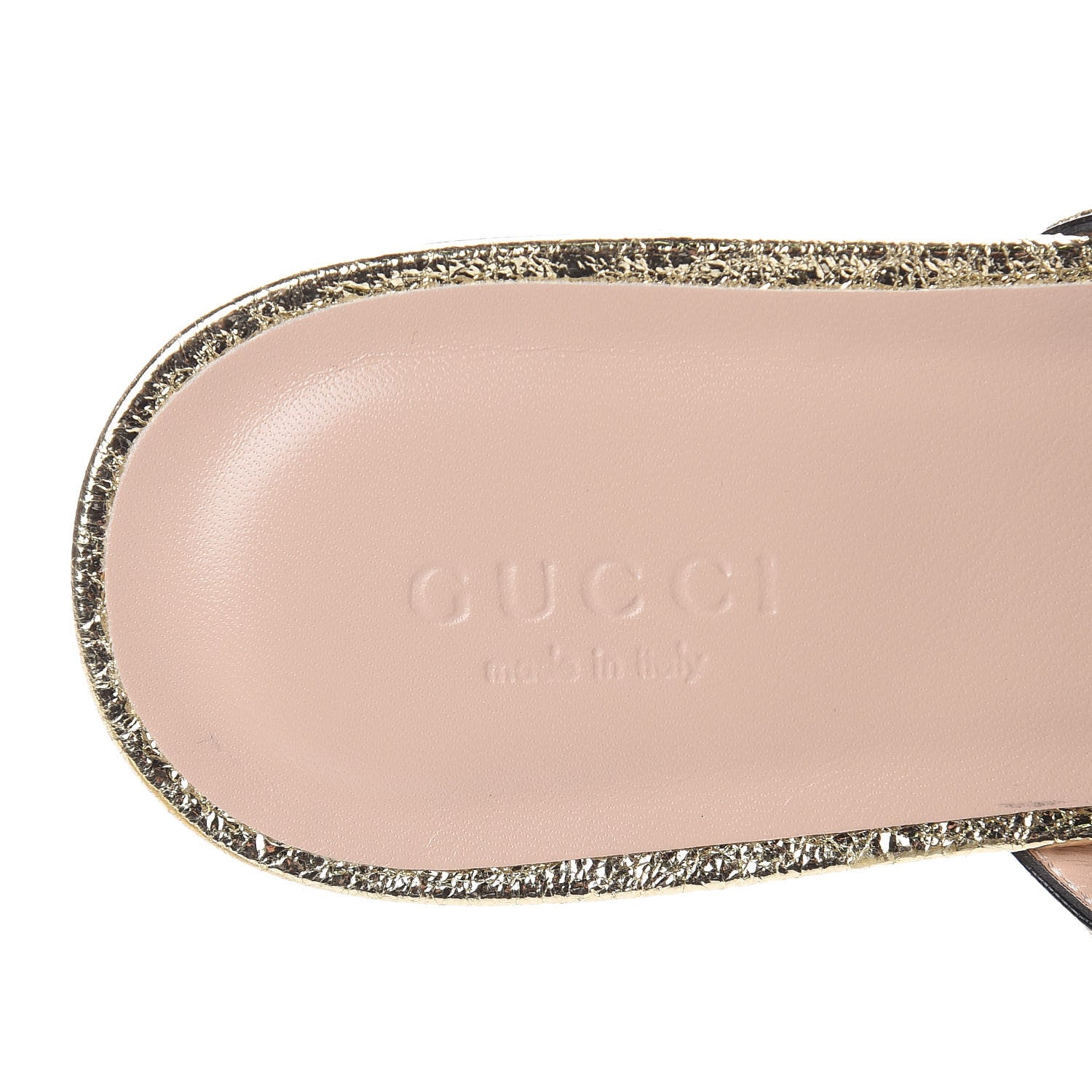 Gucci Galassia Womens GG Marmont Fringe Slippers 37.5 Platino 5 of 11