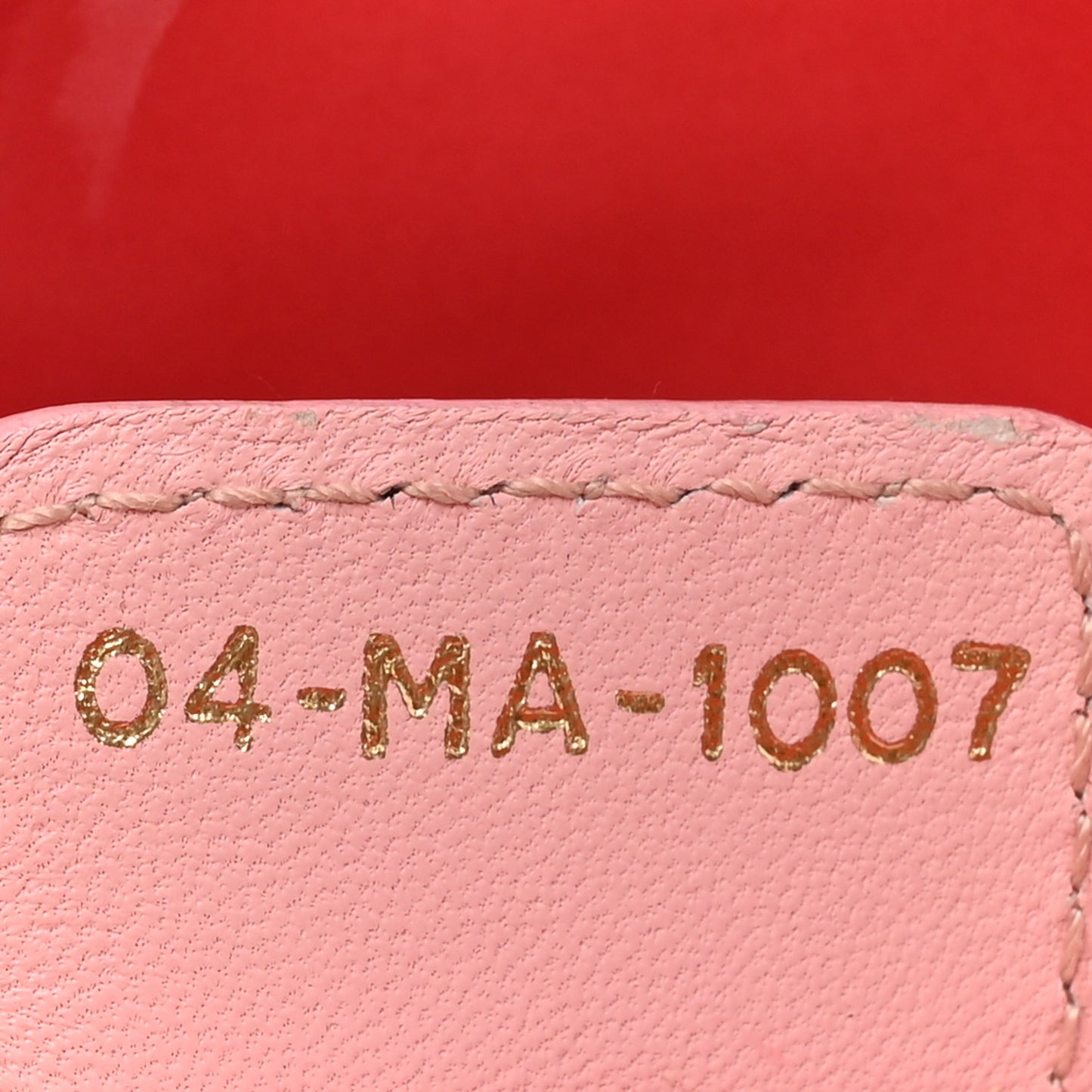 Patent Cannage Mini Lady Dior Pink