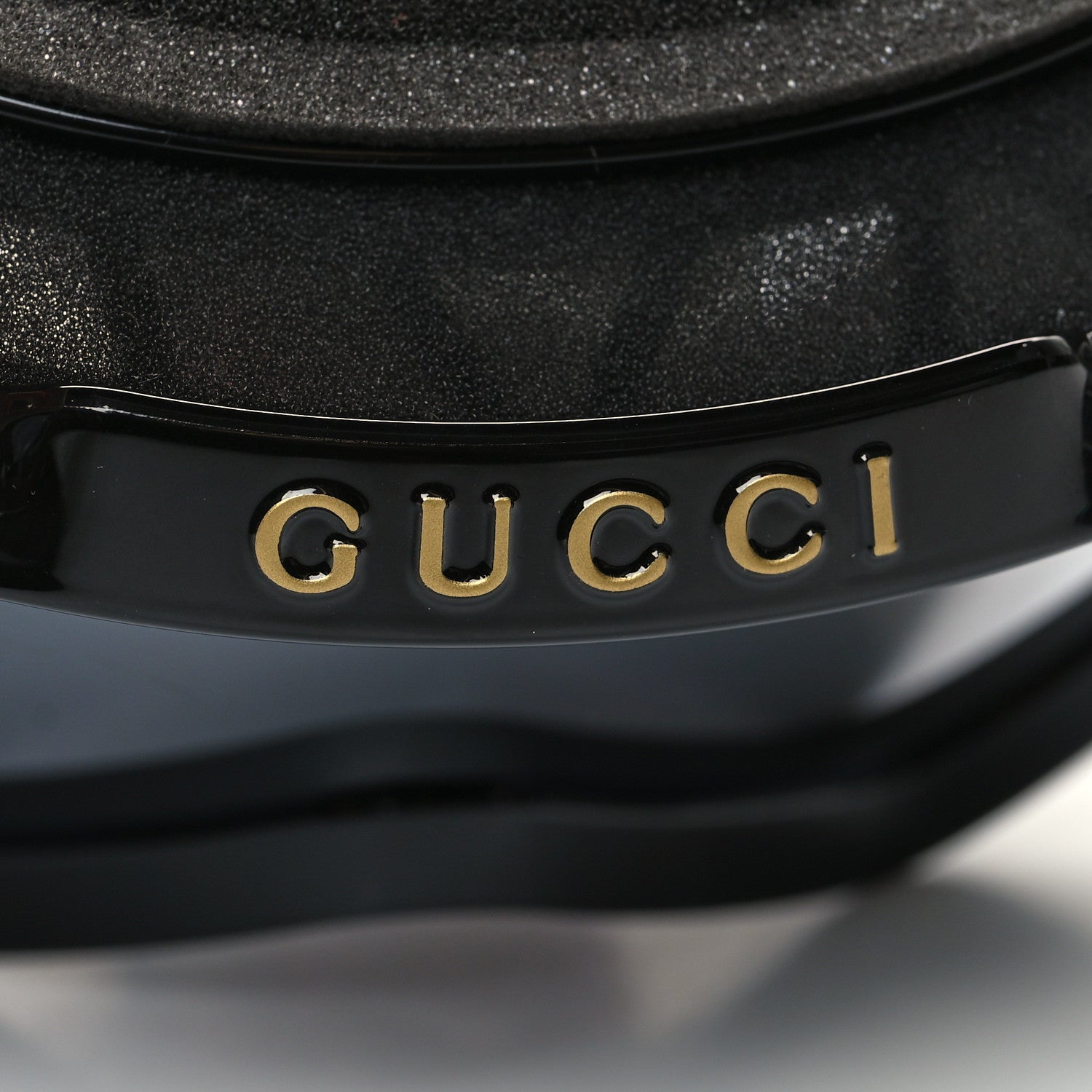 Gucci Shiny Acetate Interlocking G Ski Goggles GG1210S Black 5 of 6