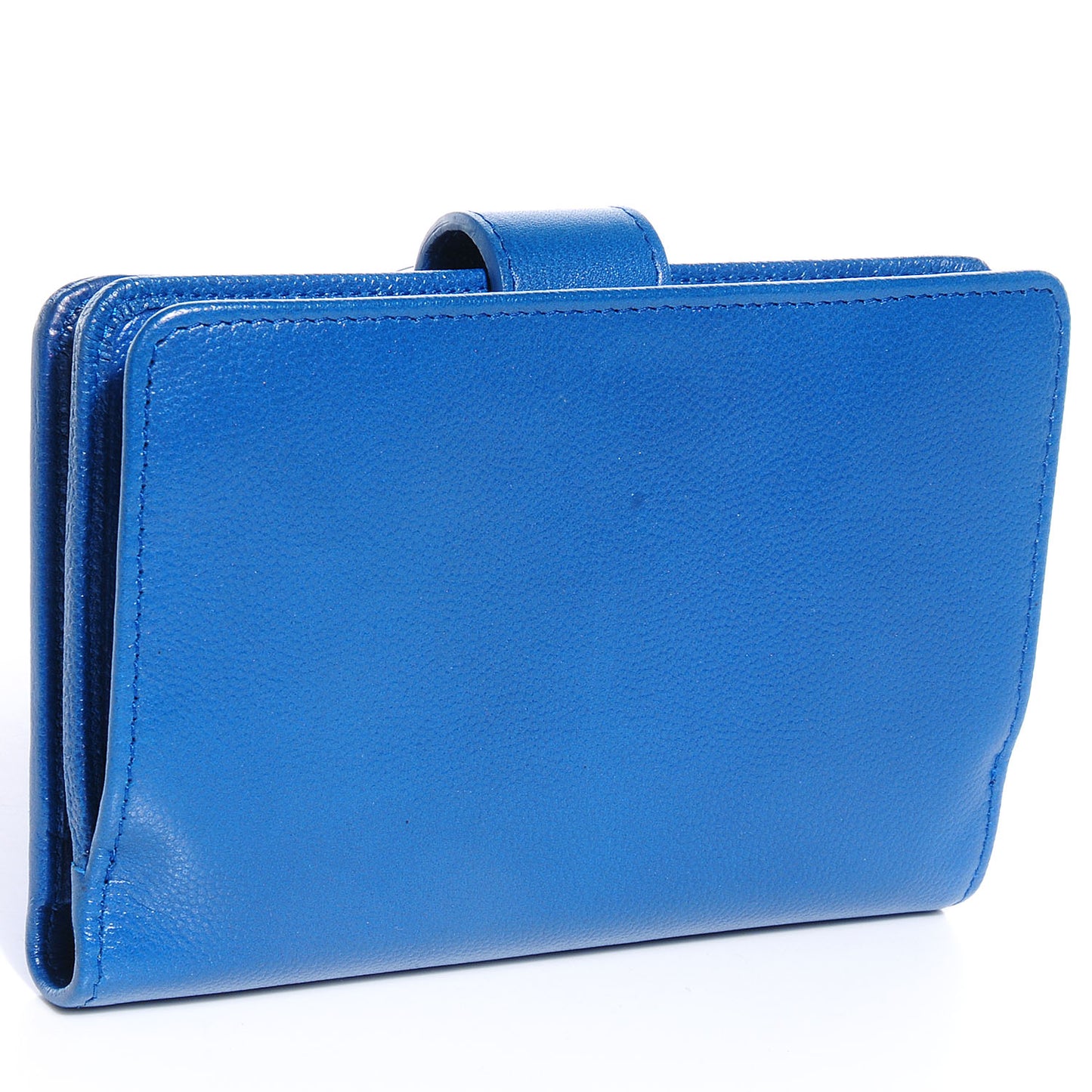 Caviar Sevruga Zip Pocket Wallet Dark Blue