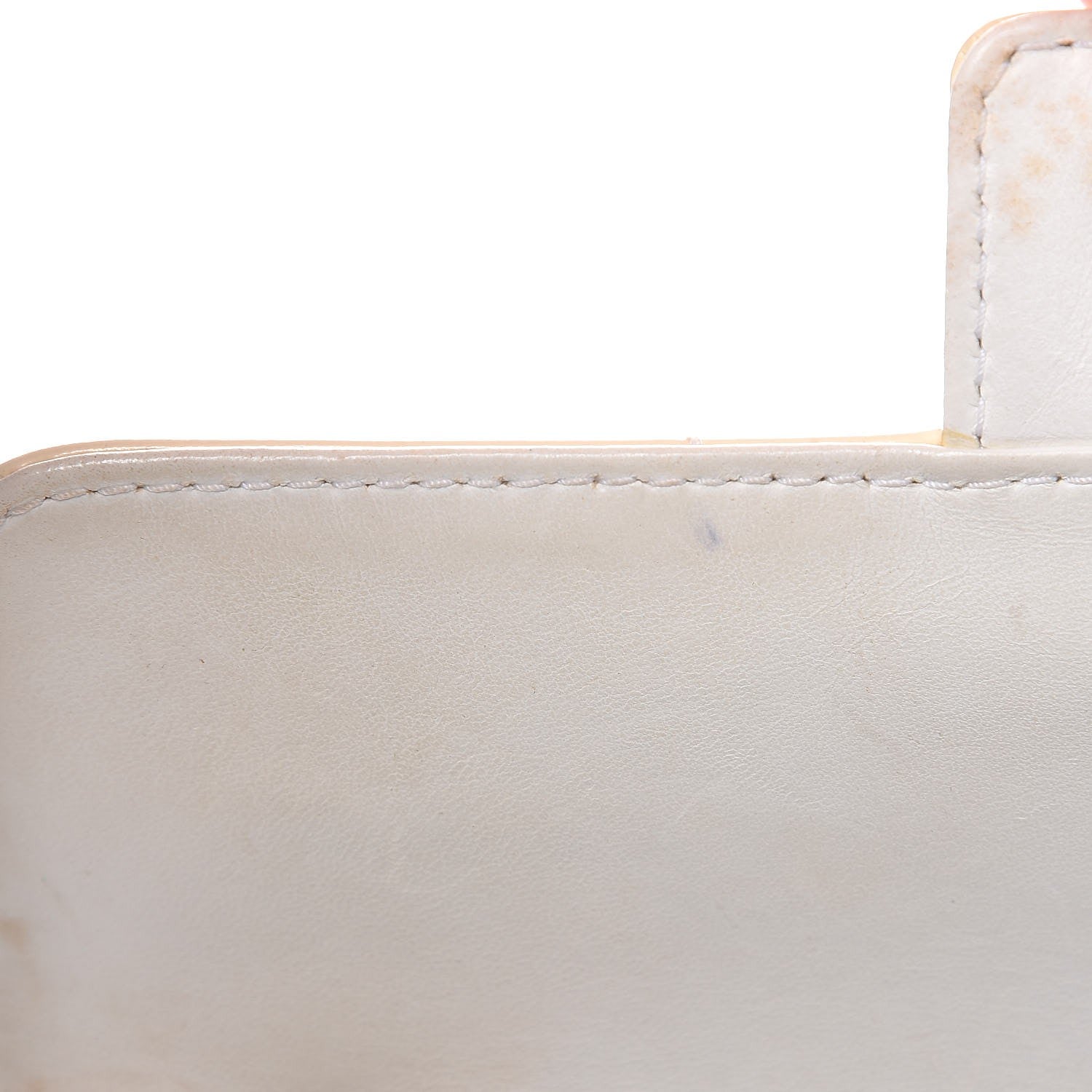 Chanel Patent Small Chocolate Bar Flap White 9 of 23