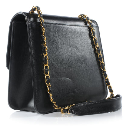 Chanel Calfskin CC Shoulder Bag Black 3 of 10