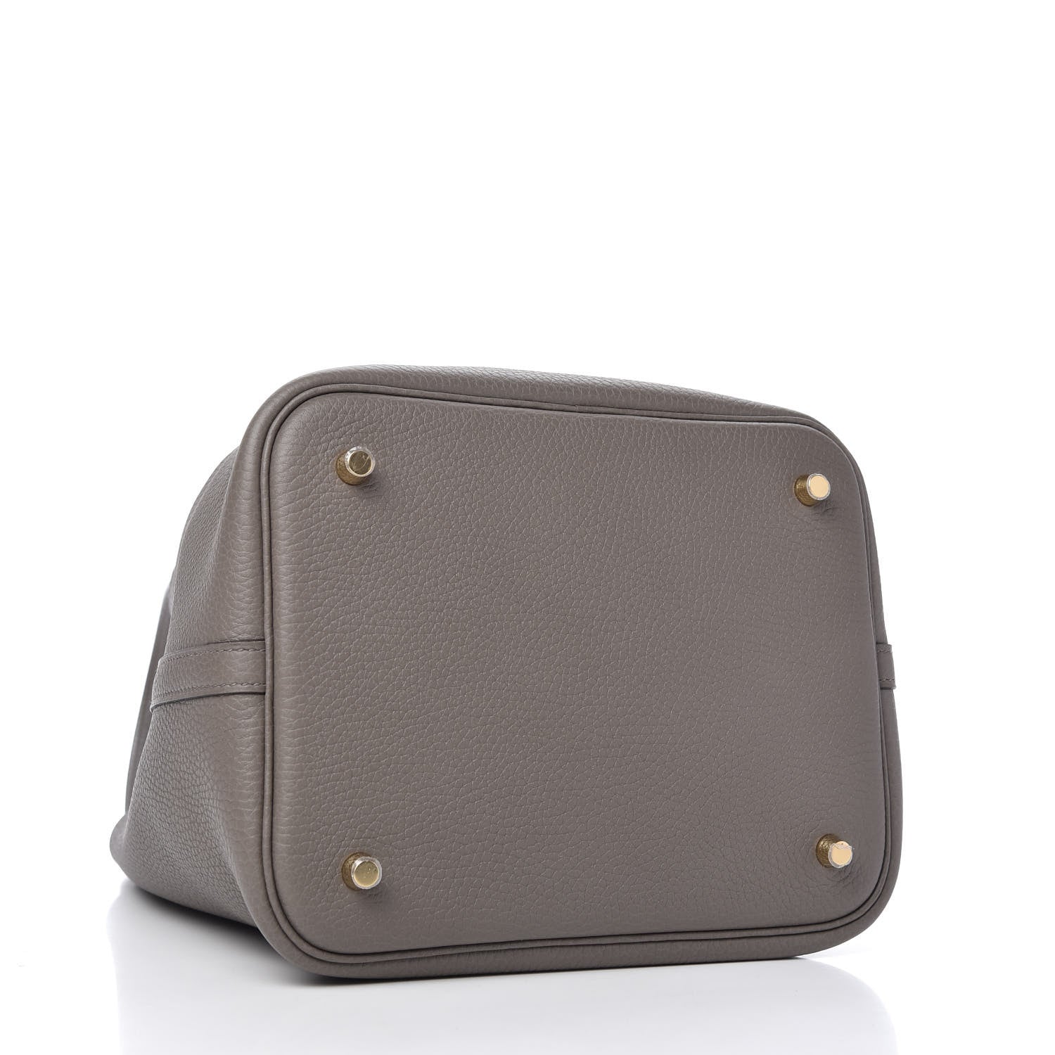 Hermes Taurillon Clemence Picotin Lock 22 MM Etain 4 of 10