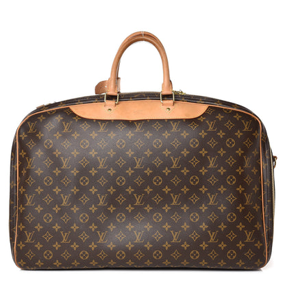 Louis Vuitton Monogram Alize 2 Compartment Luggage Travel Bag 1 of 24