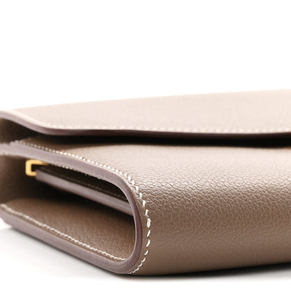 Hermes Evercolor Constance Wallet To Go Etoupe 9 of 11