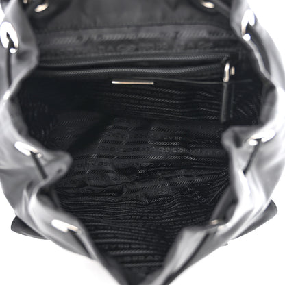 Prada Tessuto Nylon Saffiano Small Backpack Black 5 of 11