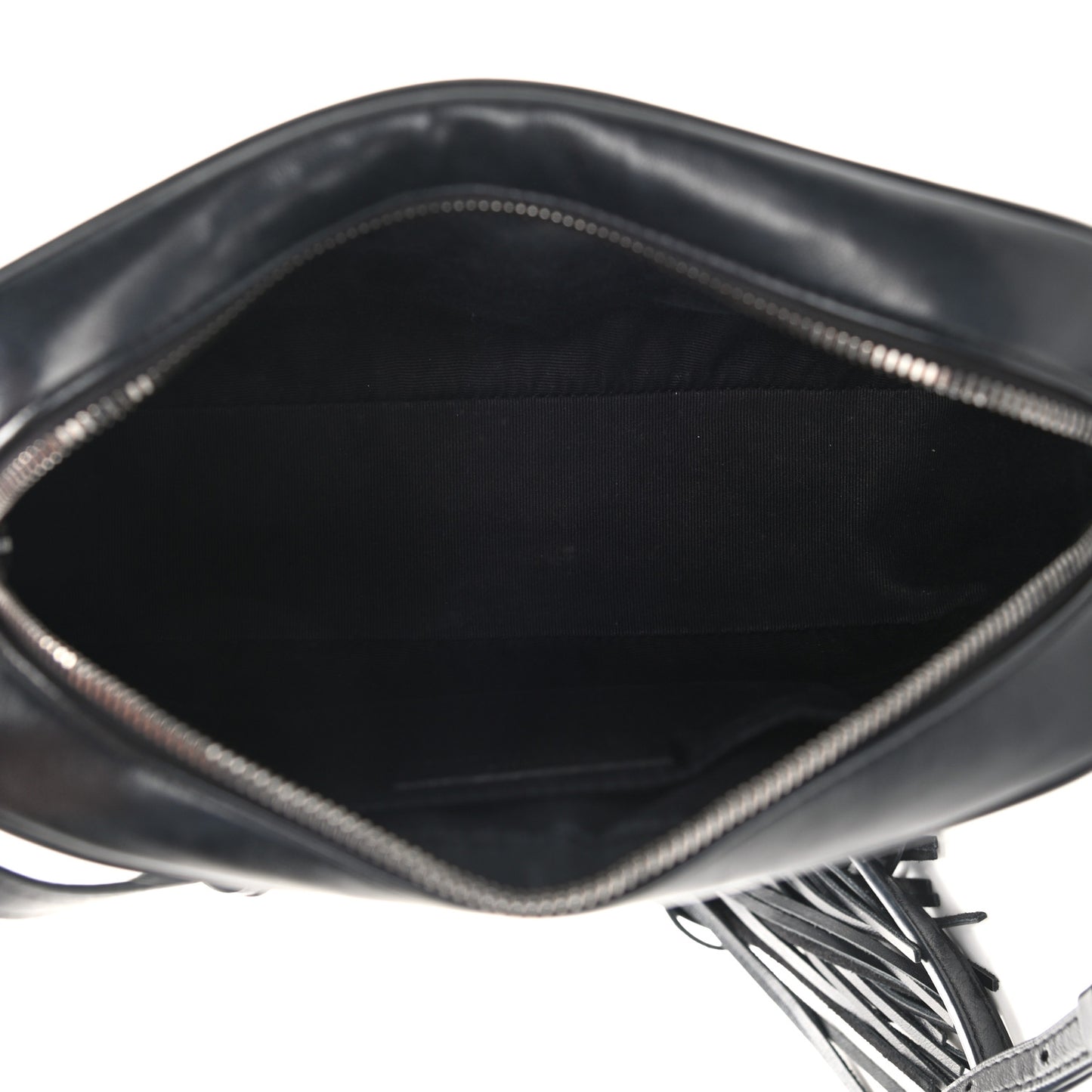 Calfskin Matelasse Monogram Lou Camera Bag Black