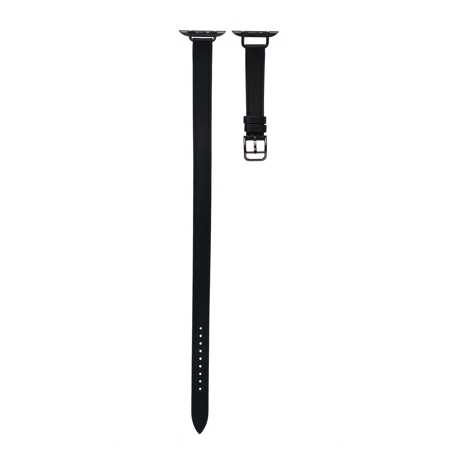 Hermes Swift 40mm Apple Watch Double Tour Band Black 1 of 6