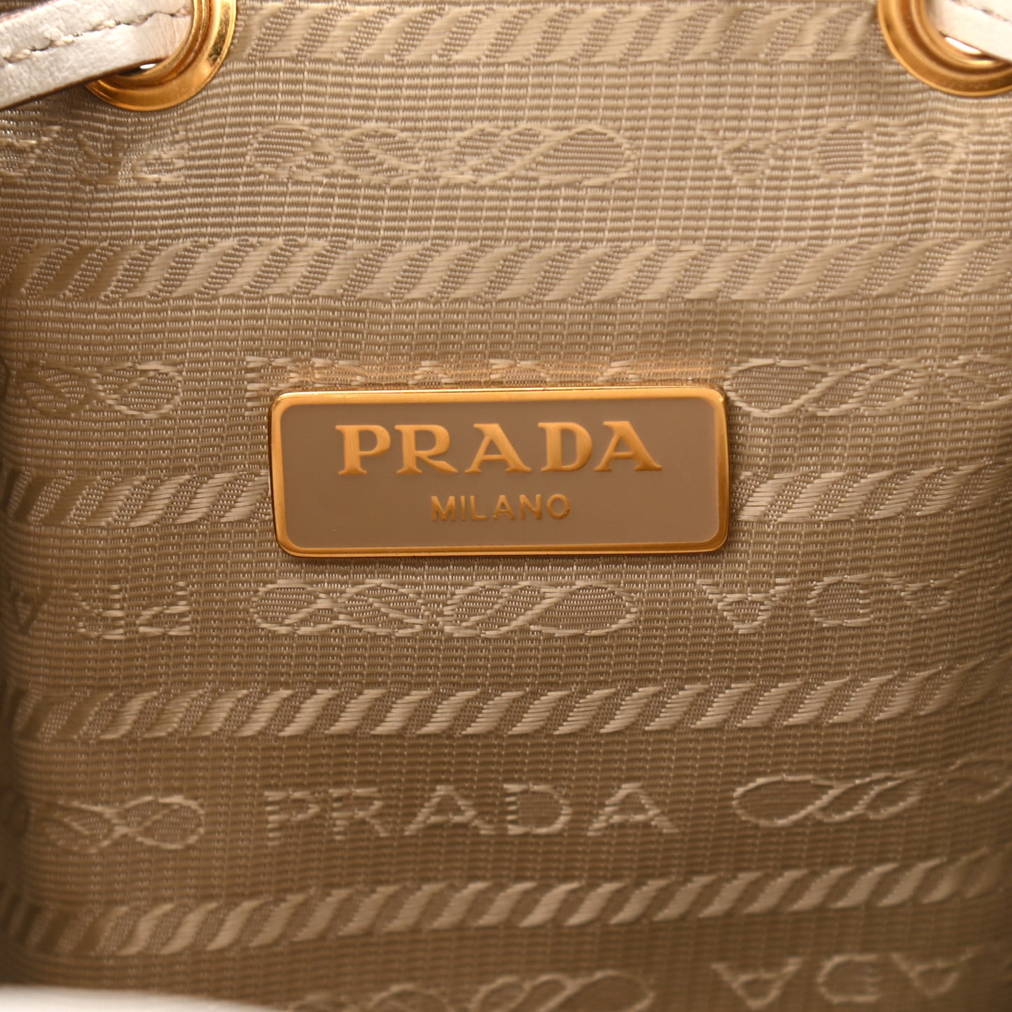 Jacquard Logo Mini Bucket Crossbody Bag Corda Talco