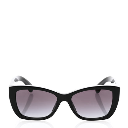 Chanel Acetate Metal Butterfly Sunglasses 71553A Black 2 of 8
