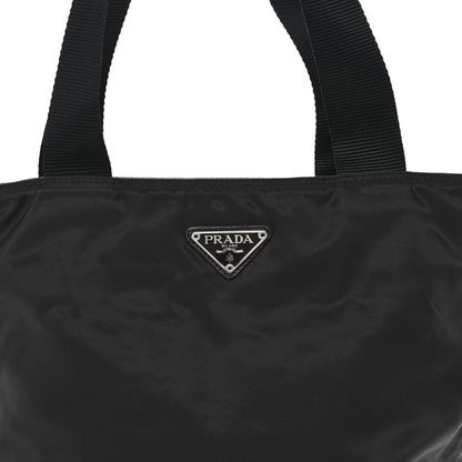 Prada Tessuto Nylon Triangle Tote Mimetico Black 8 of 13