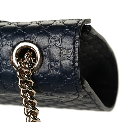 Gucci Microguccissima Mini Emily Chain Shoulder Bag Blue 11 of 11