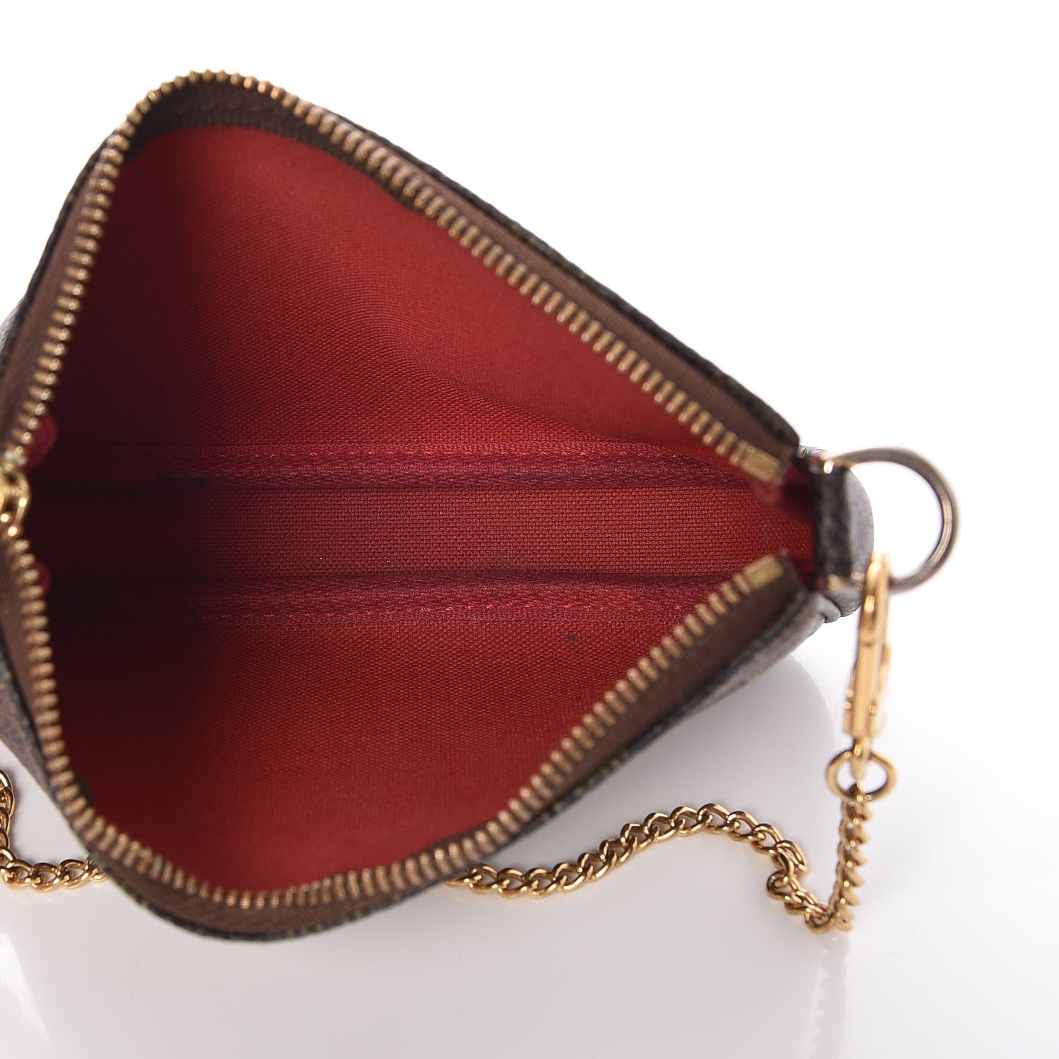 Louis Vuitton Damier Ebene Mini Pochette Accessories 5 of 7