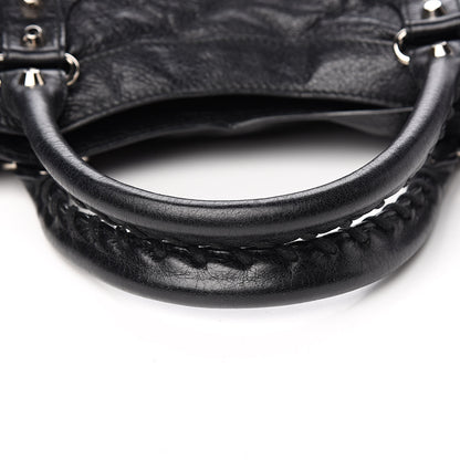 Balenciaga Agneau Classic Silver Hardware Town Black 11 of 16
