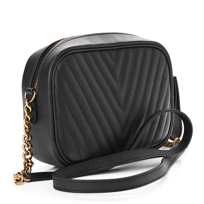 Louis Vuitton Calfskin New Wave Camera Bag Black 3 of 9