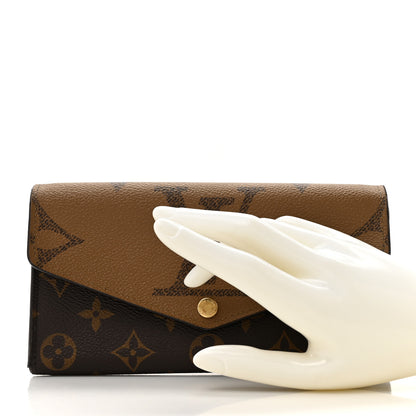 Louis Vuitton Reverse Monogram Giant Sarah Wallet 2 of 14