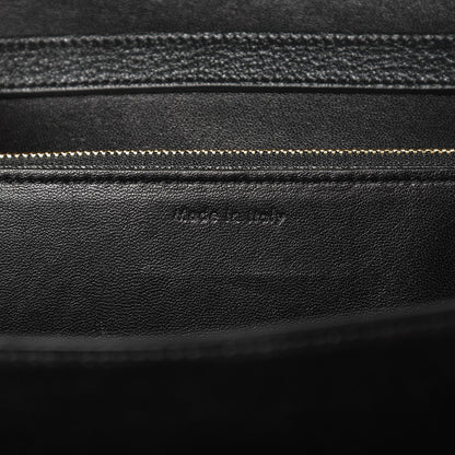 Celine Goatskin Medium Classic Box Flap Bag Black 6 of 11