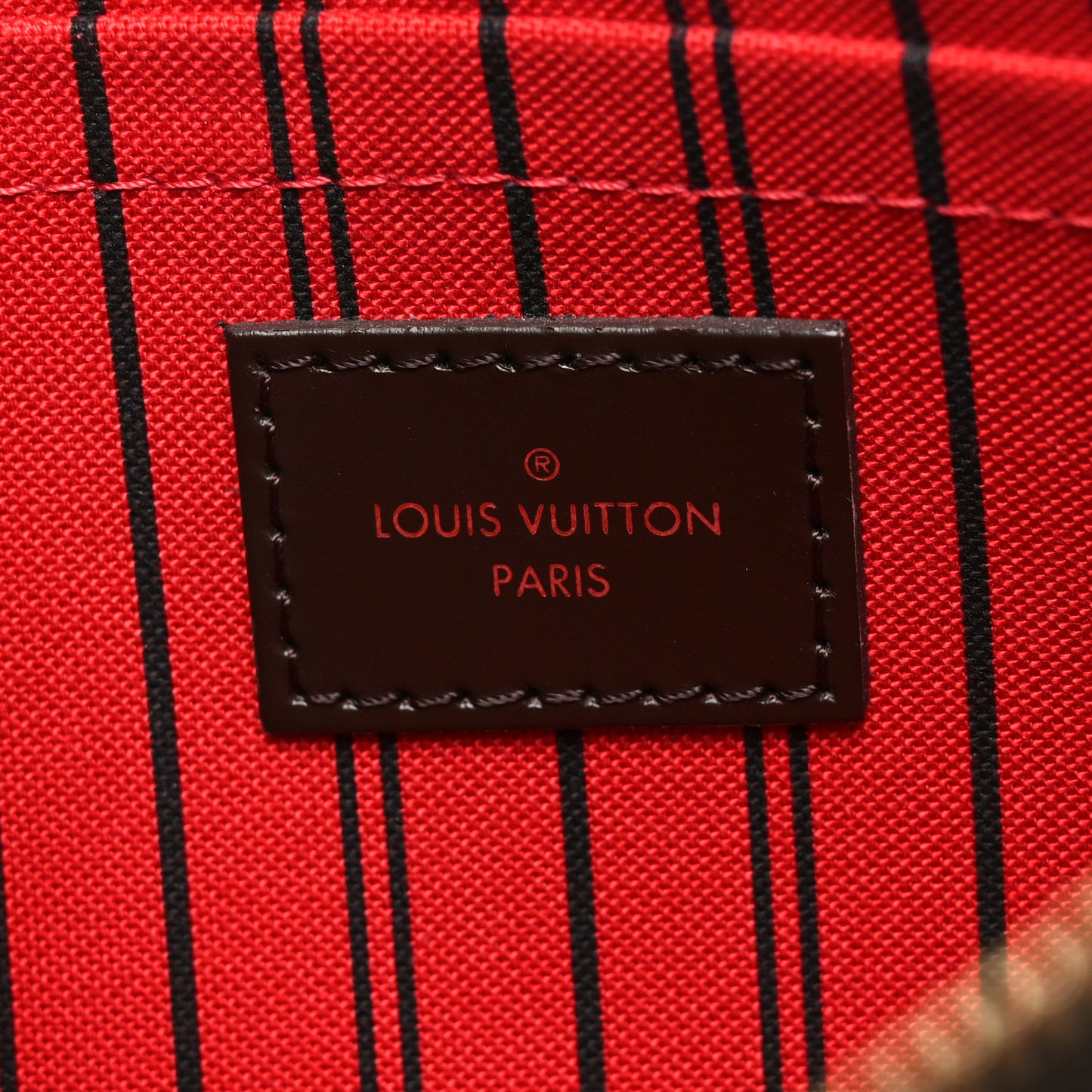 Damier Ebene Neverfull MM GM Pochette