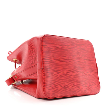 Louis Vuitton Epi Petit Noe Castillan Red 4 of 12