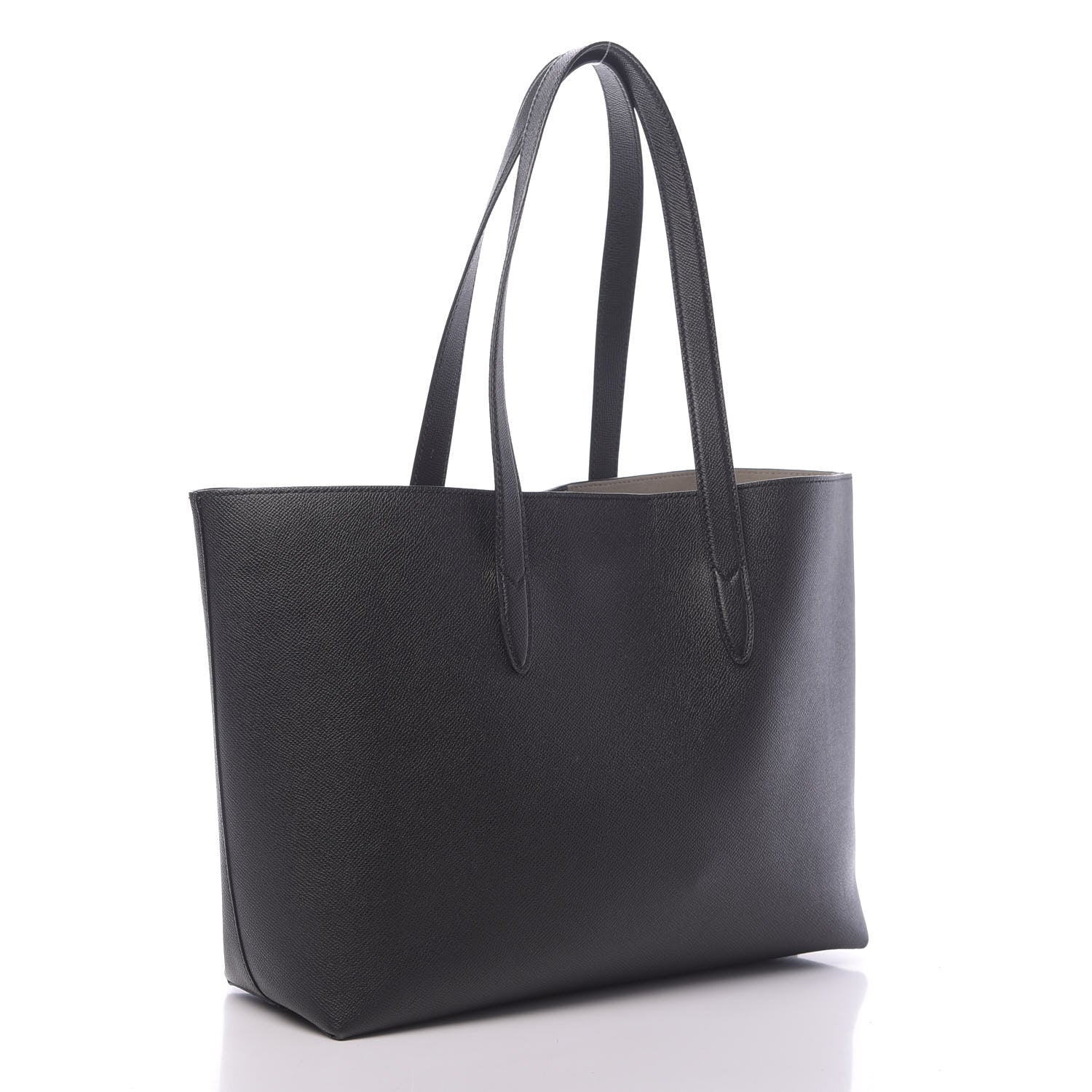 Dolce & Gabbana Dauphine Stampa Morrbida Shopping Tote Black 4 of 10