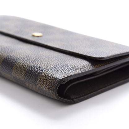 Louis Vuitton Damier Ebene Porte Tresor International Wallet 7 of 14