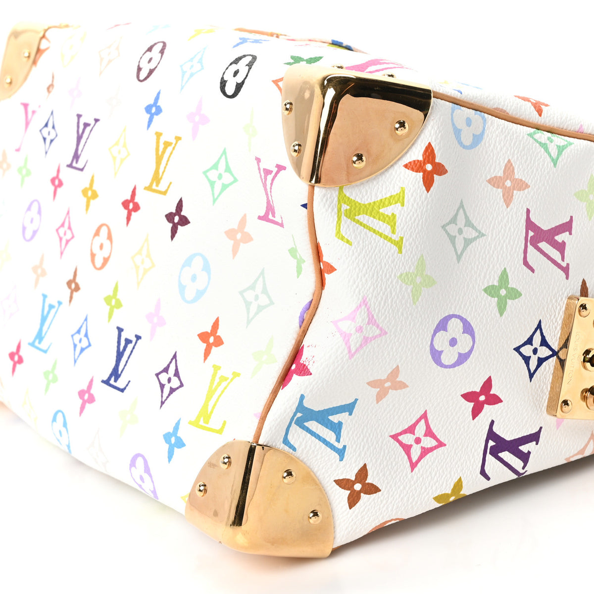 Monogram Multicolor Speedy 30 White