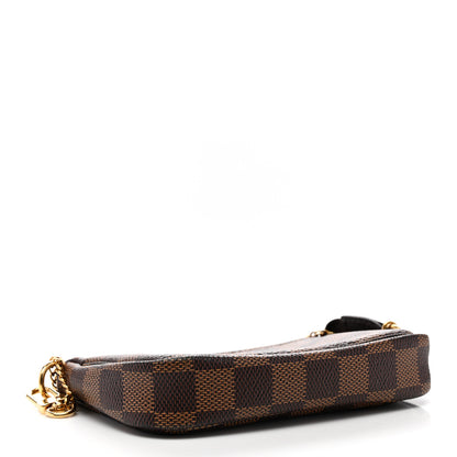 Louis Vuitton Damier Ebene Mini Pochette Accessories 4 of 6