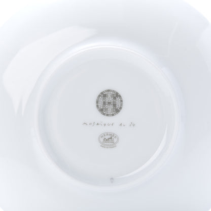 Hermes Porcelain Mosaique Au 24 Bread And Butter Plate Set of 2 4 of 6