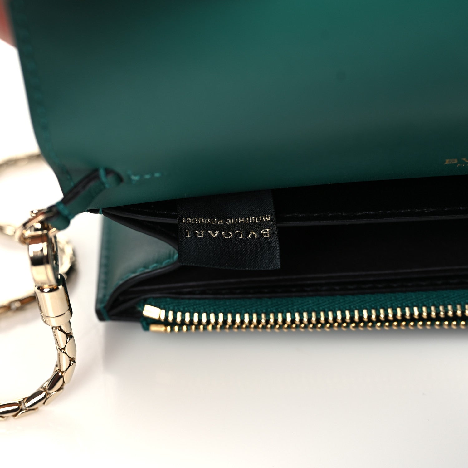 Bulgari Calfskin Serpenti Forever Crossbody Bag Emerald Green 6 of 9