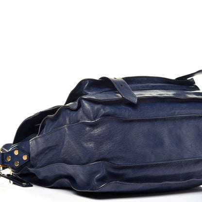 Proenza Schouler Lambskin Large PS1 Satchel Midnight 8 of 9