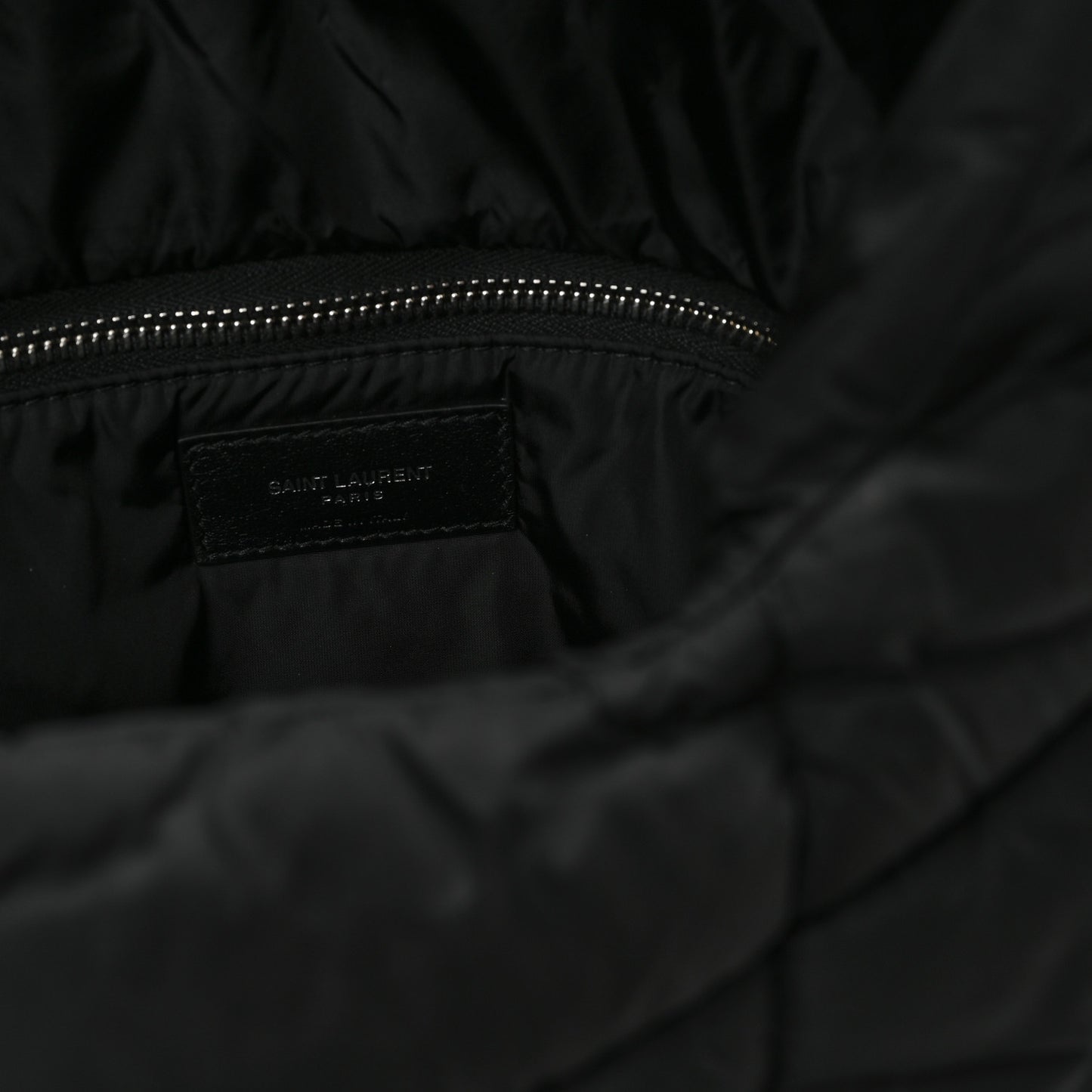 Econyl Nylon Lou Puffer Messenger Black