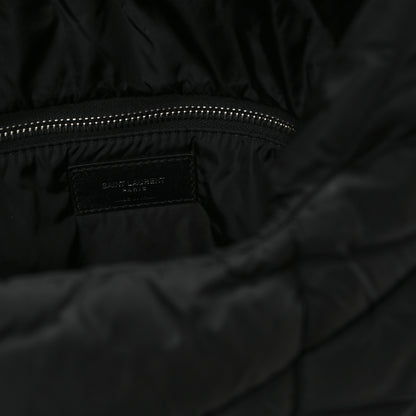 Saint Laurent Econyl Nylon Lou Puffer Messenger Black 6 of 11