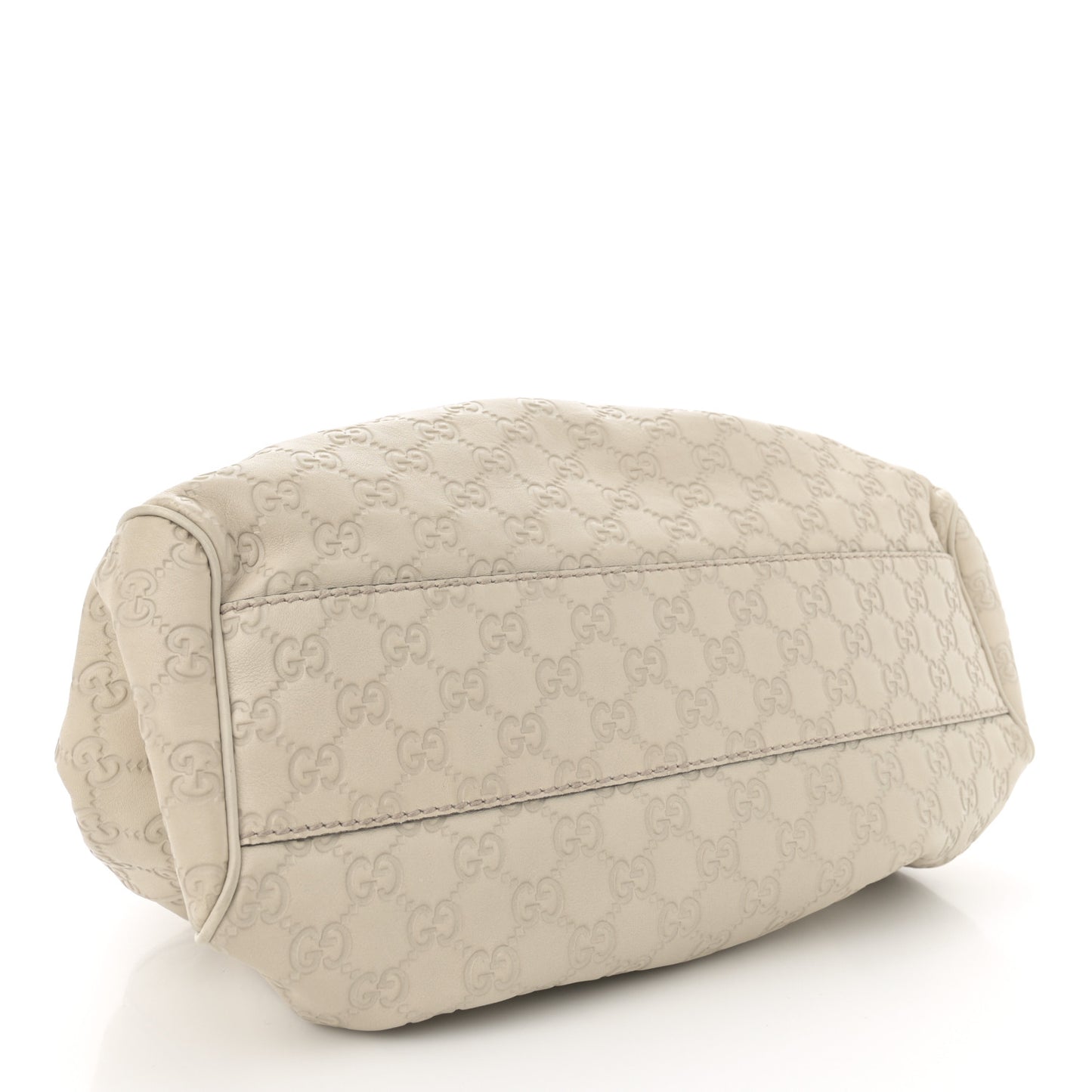 Guccissima Medium Sukey Tote Mystic White