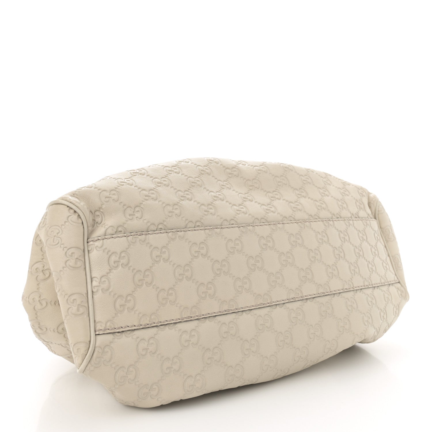 Gucci Guccissima Medium Sukey Tote Mystic White 4 of 12