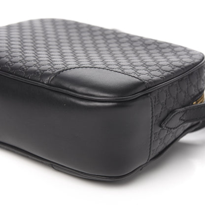 Gucci Microguccissima Mini Bree Messenger Bag Black 8 of 8