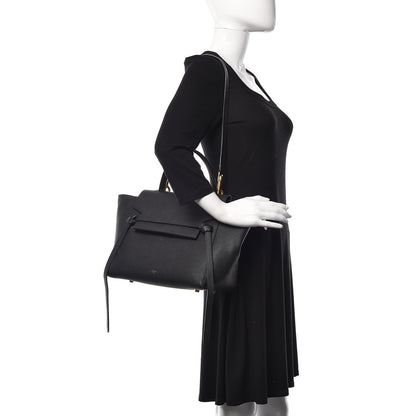 Celine Grained Calfskin Mini Belt Bag Black 1 of 10