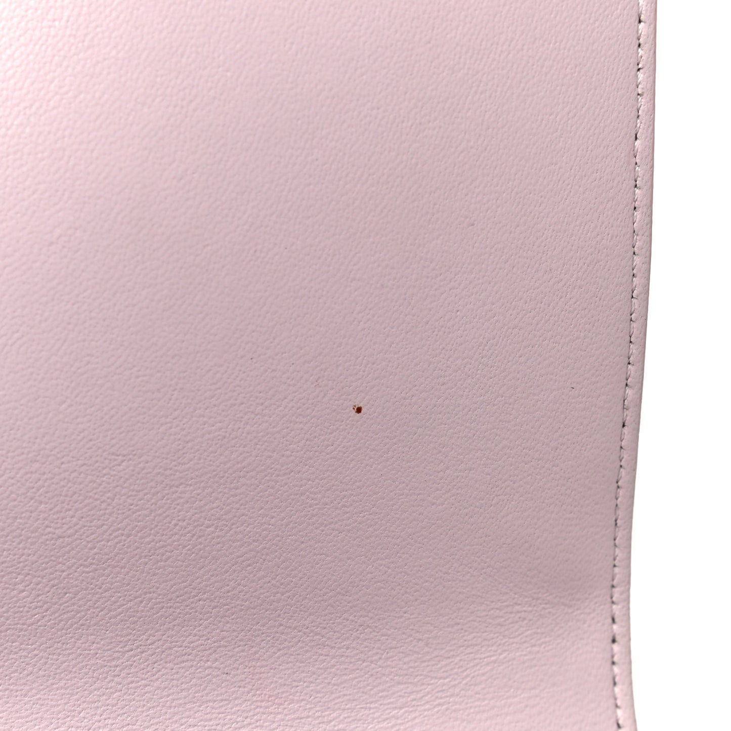 Ceramic Effect Deerskin Small Diorama Flap Bag Pink