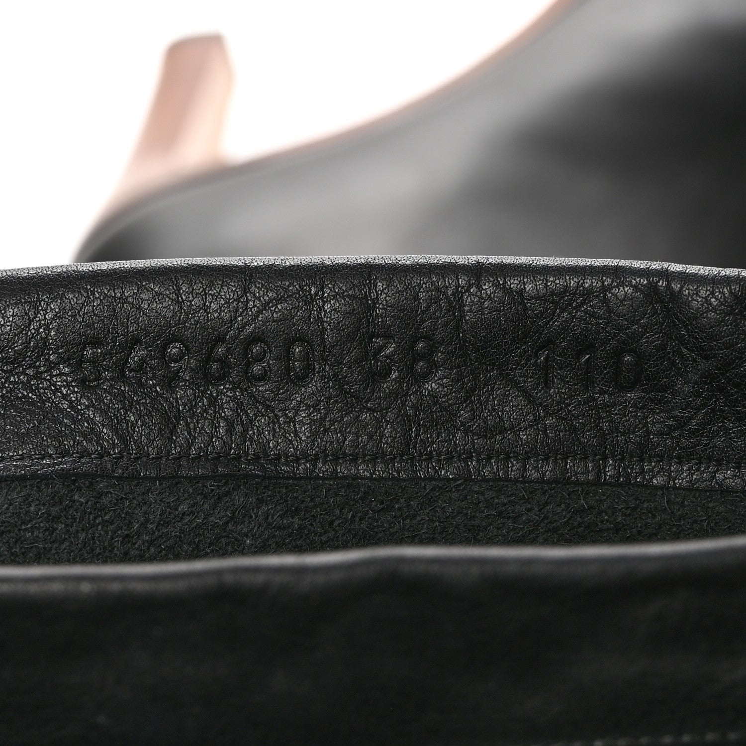 Gucci Deauville Calfskin Cinched Knee High Boots 38 Black 7 of 8