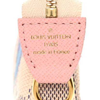 Louis Vuitton Damier Azur 2018 Christmas Animation Mini Pochette Accessories 7 of 7