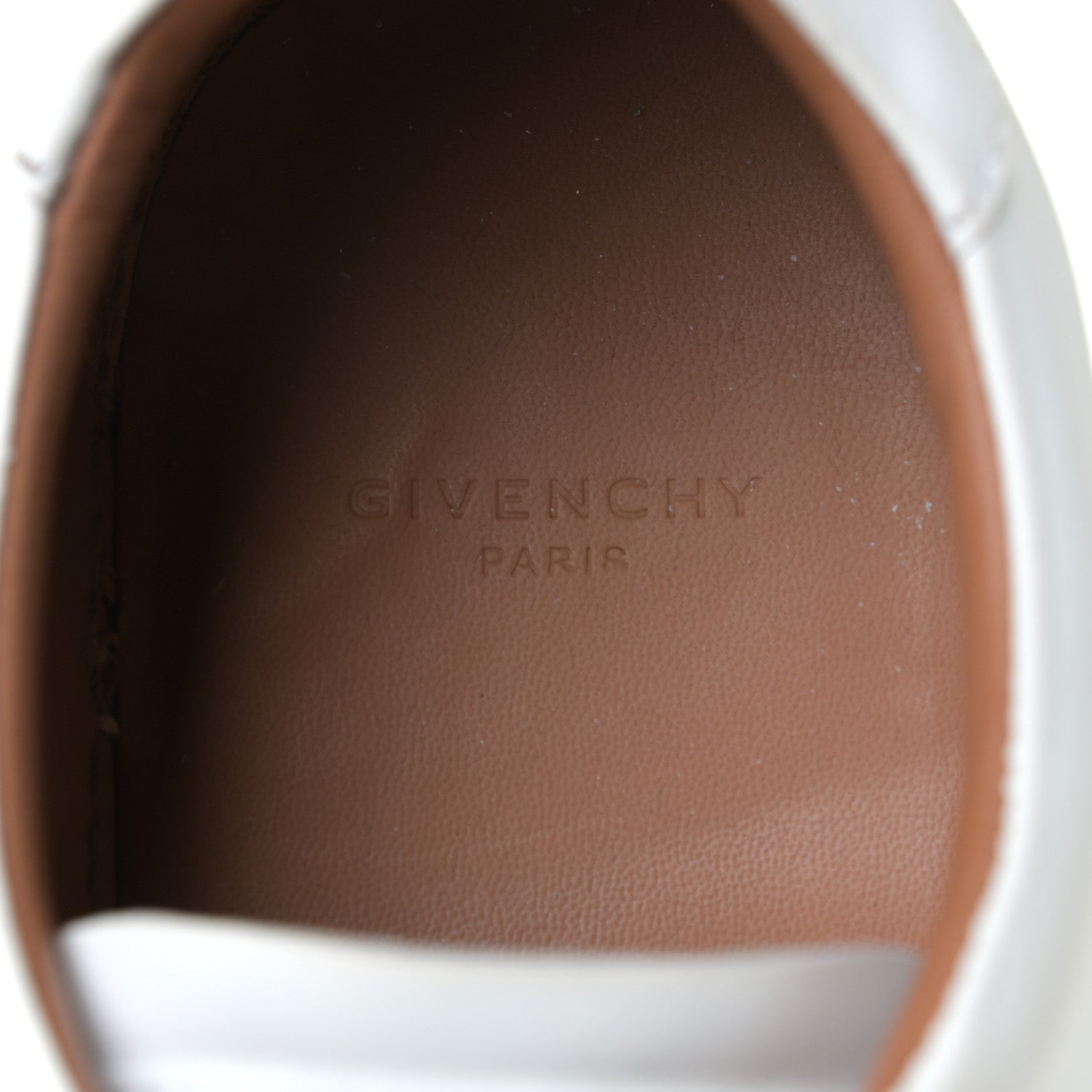 Givenchy Calfskin Band Logo Womens Urban Street Sneakers 39.5 White Black 12 of 13