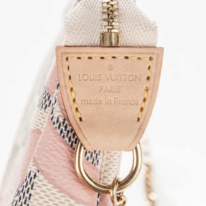 Louis Vuitton Damier Azur Tahitienne Mini Pochette Accessories 5 of 7