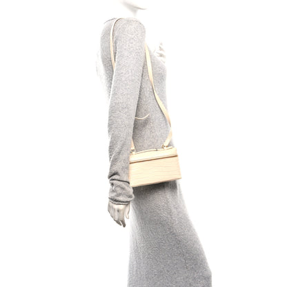 Loro Piana Glazed Alligator L19 Extra Pocket Pouch Lotus Root 2 of 10