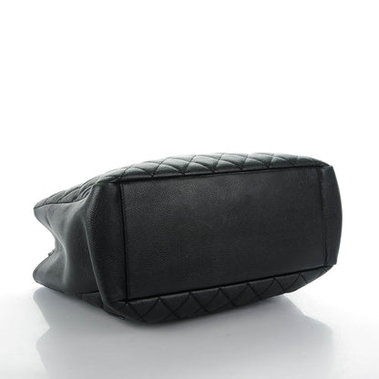 Chanel Caviar Quilted Grand Shopping Tote GST Black 4 of 7