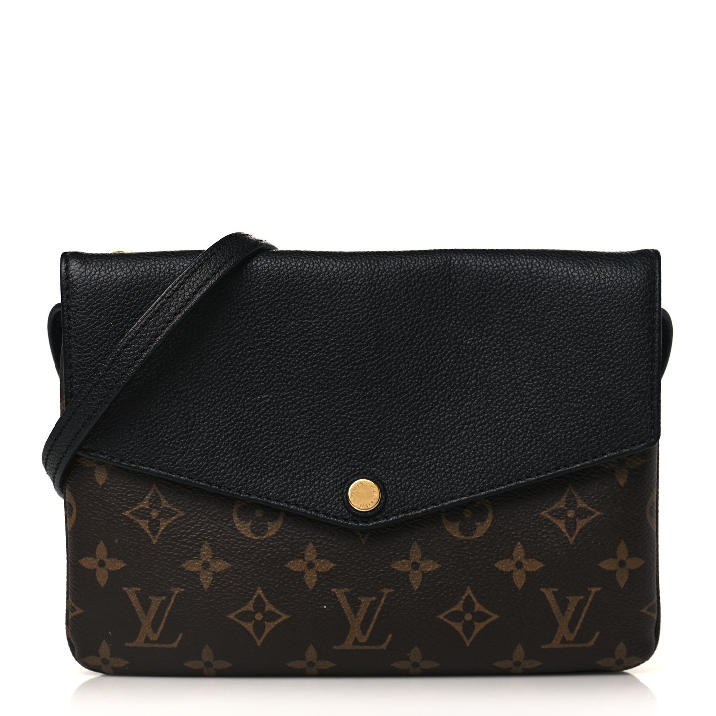 Monogram Twice Pochette Black