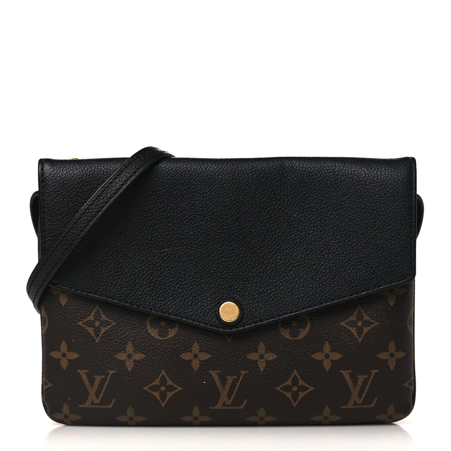 Louis Vuitton Monogram Twice Pochette Black 1 of 12