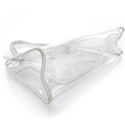 Chanel Vinyl Naked Tote White 4 of 8