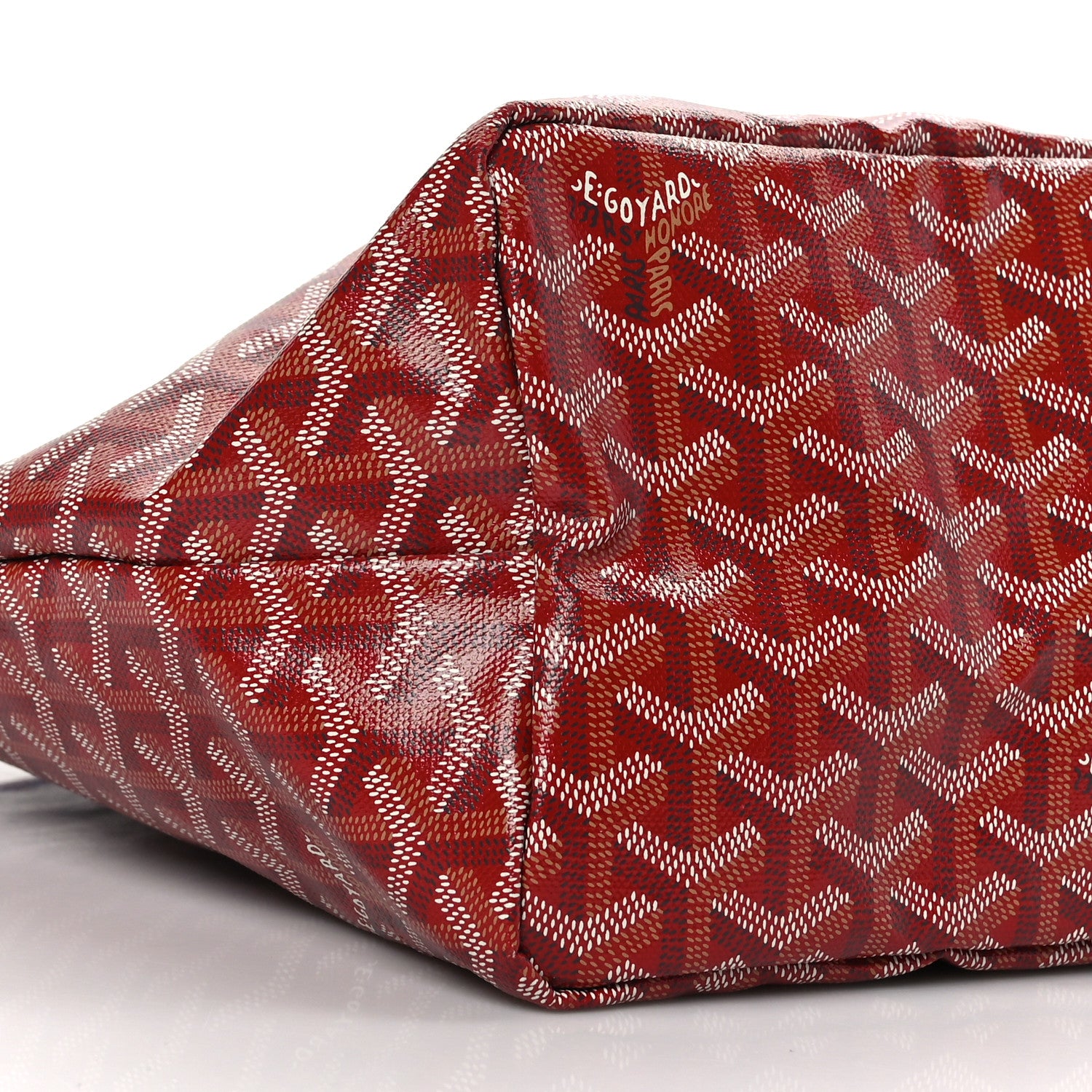 Goyard Goyardine Saint Louis PM Red 9 of 10