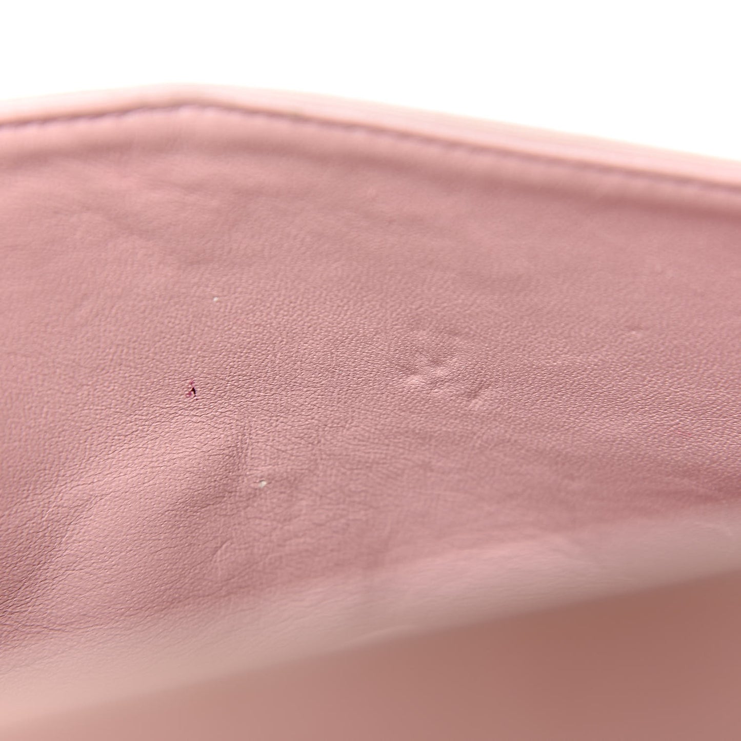 Tweed Medium Double Flap Pink