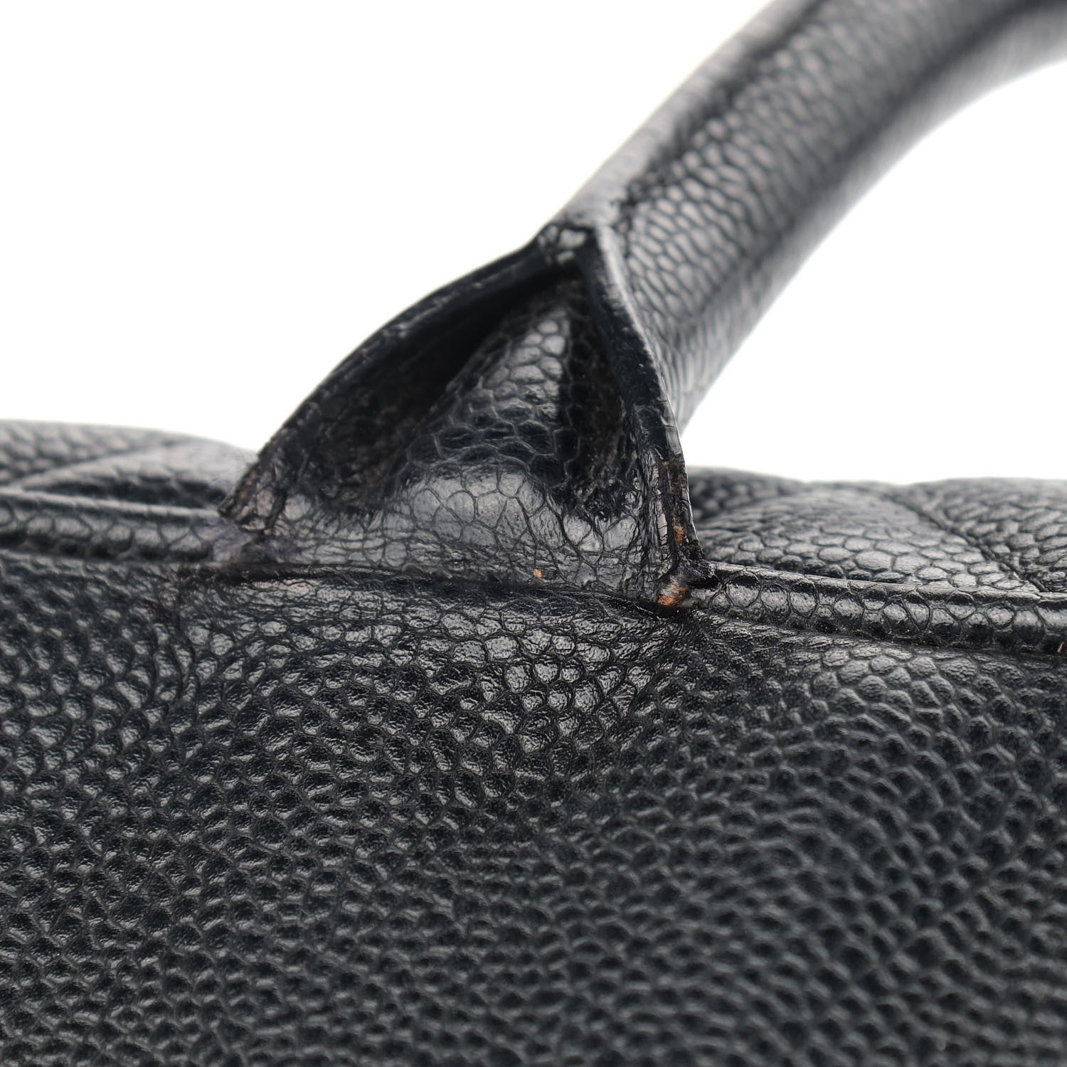 Chanel Caviar Quilted Large Bowler Black 14 of 15