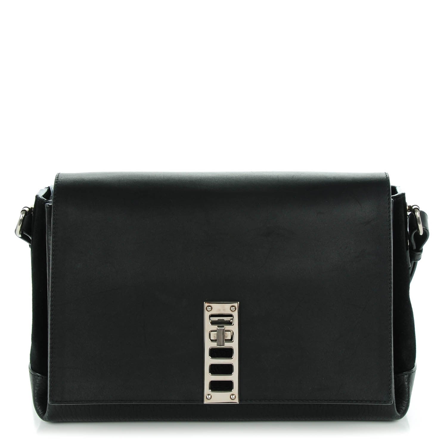 Proenza Schouler Calfskin PS Elliot Crossbody Black 1 of 8